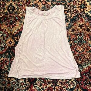 Women's Pink Sleeveless Top